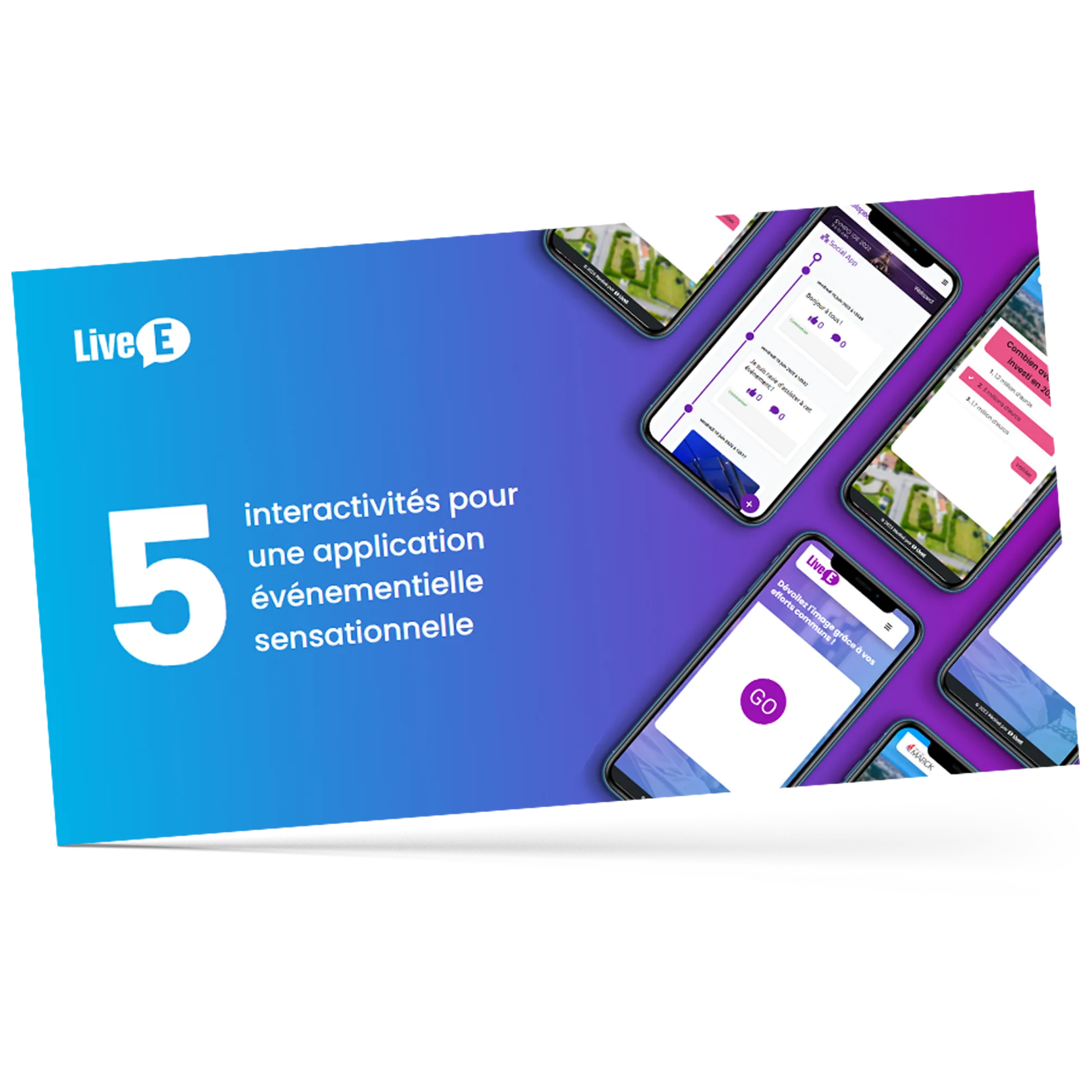 Couverture de l'ebook LiveE 5 interactivités pour une application événementielle