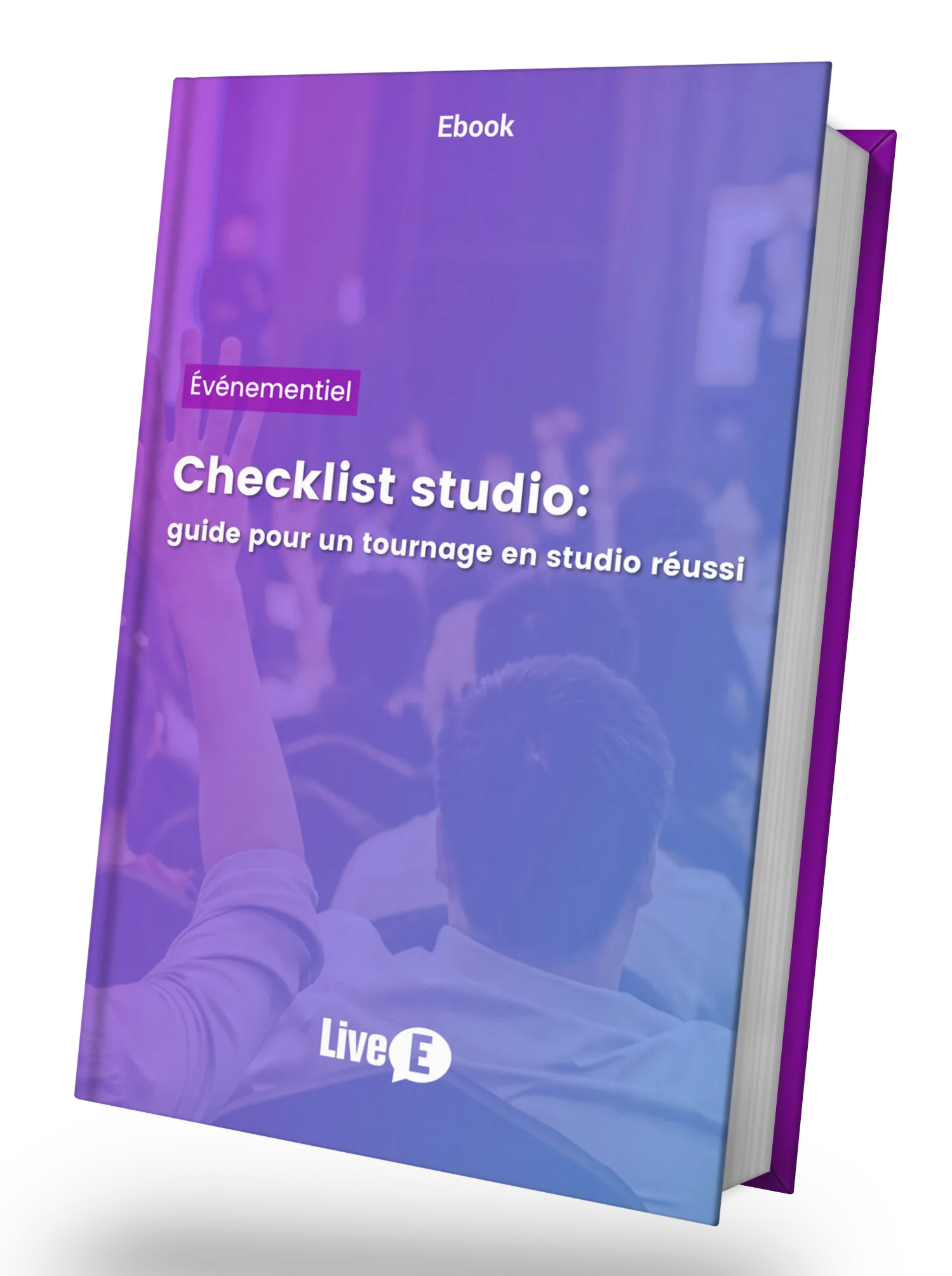 Couverture de la checklist LiveE pour un tournage en studio